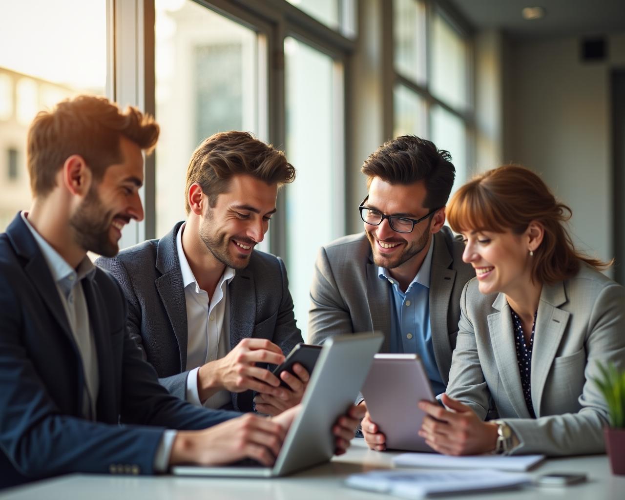 Team di recruiter al lavoro a Roma